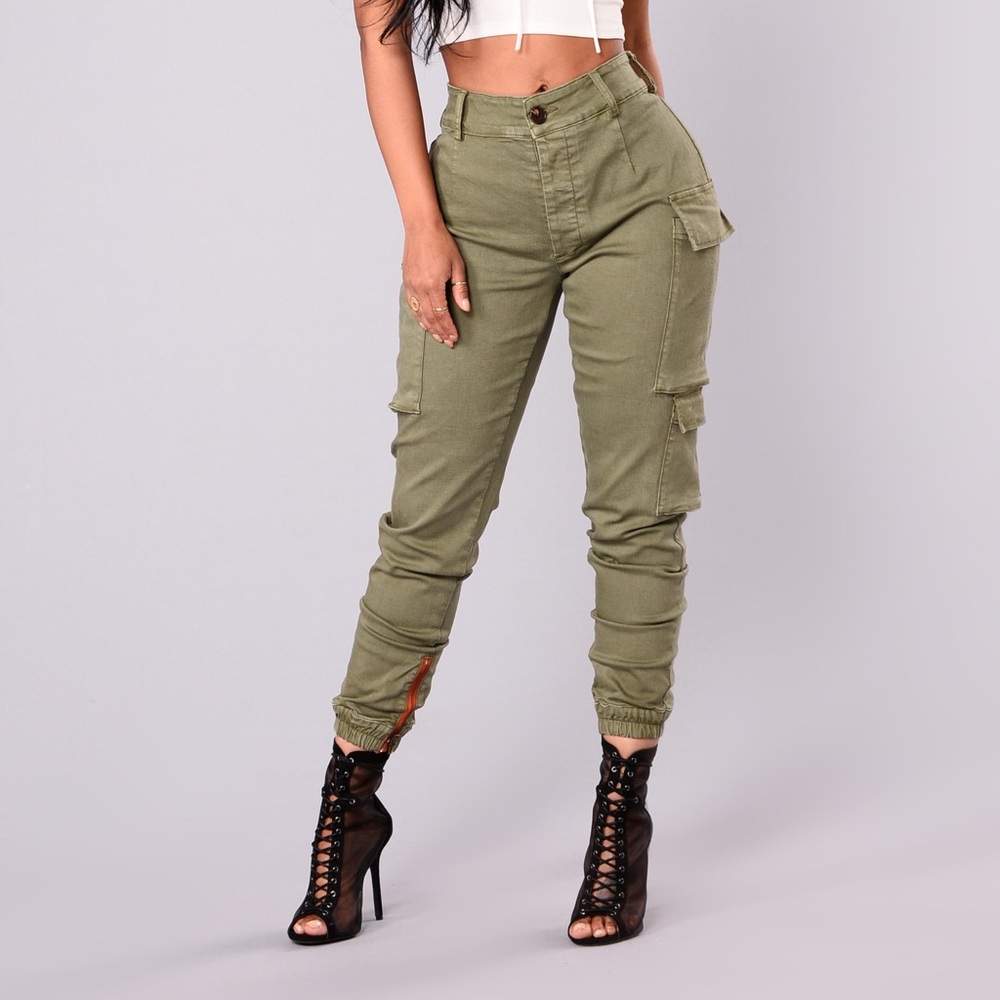 Fashion Nova Cargo Joggers